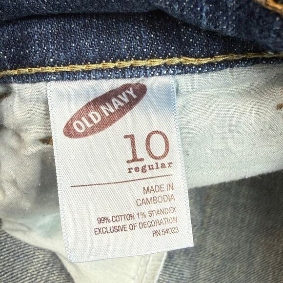 Old Navy The Sweetheart Jeans Women's Size 10 Regular (33x31) Mid Rise Boot Cut - Picture 4 of 12